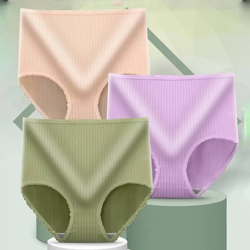 😍(Compra 8 y llévate 8 gratis) 💖Último día con 50 % de descuento: bragas antibacterianas impermeables de cintura alta