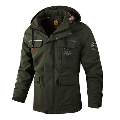 🔥🔥【Oferta de temporada -50% de descuento】Nueva chaqueta abrigada de otoño/invierno para hombre
