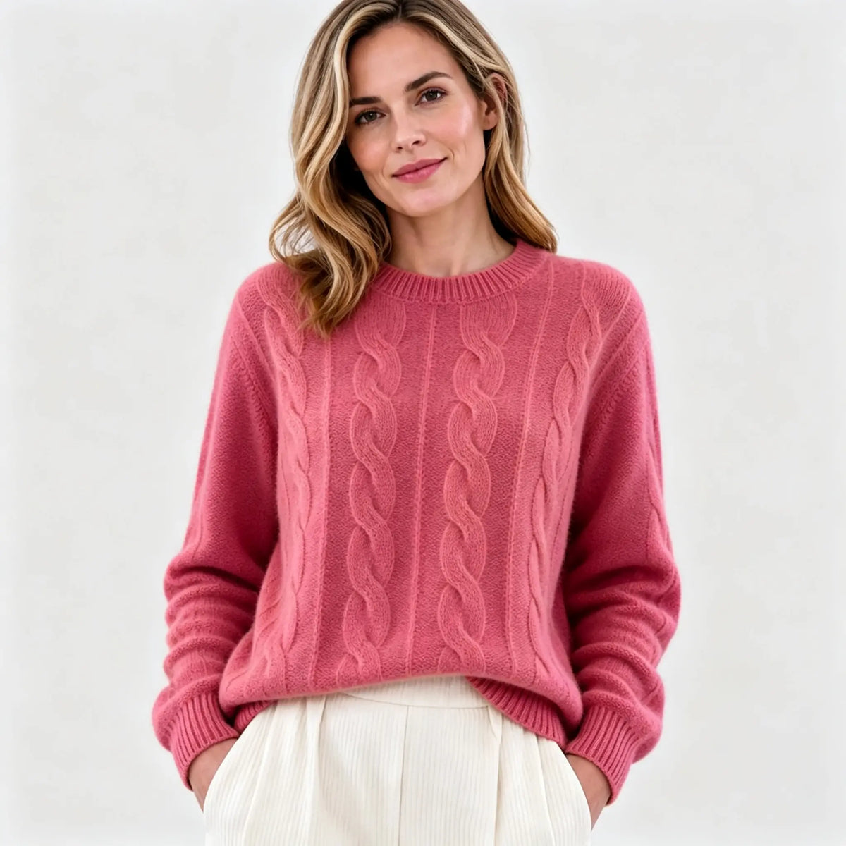 🔥⛄【S-XL】Suéter de lana de alta calidad de color sólido nuevo otoño e invierno 2026