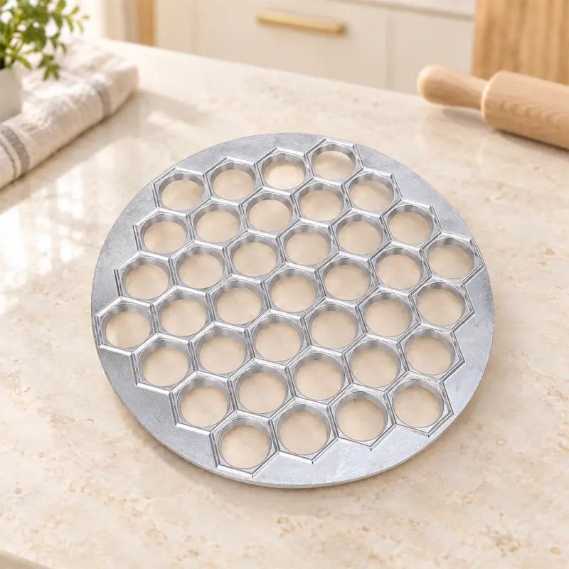 🥟✨ Molde para Dumplings 37 Cavidades | Prensa Antiadherente para Empanadillas y Gyoza | Fácil Desmolde 🥟
