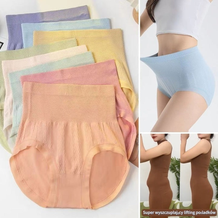 🔥【8 τεμάχια】🔥Αντιβακτηριδιακά σλιπ υψηλής μέσης για έλεγχο της κοιλιάς