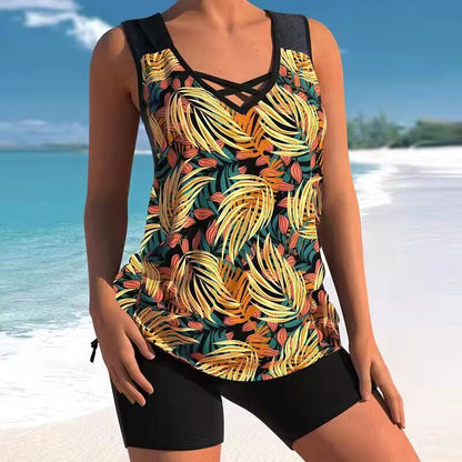 【S-5XL】🩱Μαγιό δύο τεμαχίων με έθνικ print🌊