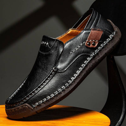 👞50% zniżki🔥【38-48】Ręcznie robione mokasyny ze skóry naturalnej ✅️Płatność przy odbiorze ✅️2 artykuły ze zniżką 70%