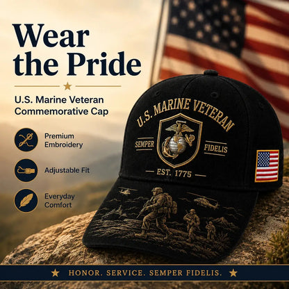 🤠🧢Gorra de Lealtad Eterna del Cuerpo de Marines