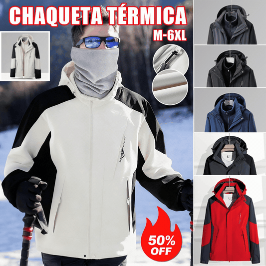 🔥【L-6XL】Nueva chaqueta de senderismo 2026: Impermeable y cortavientos – Unisex