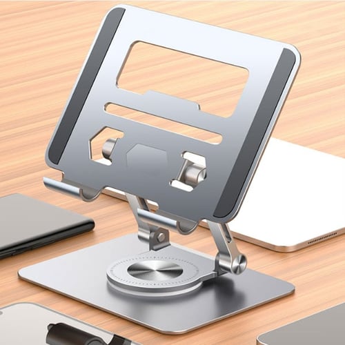 💥💻 Soporte giratorio 360° para portátil de aleación de aluminio – estable, portátil y ergonómico