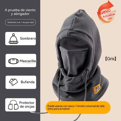 ❄️ Pasamontañas Térmico con Forro Polar Grueso para Invierno