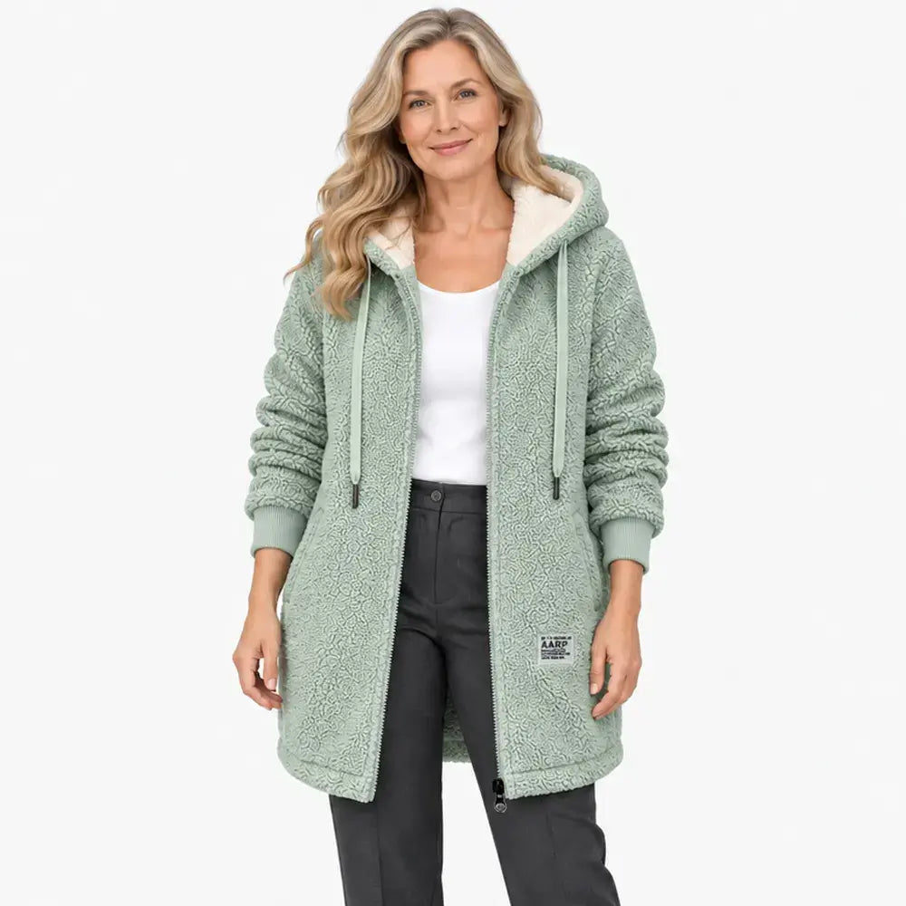 🎉⛄Nueva chaqueta con cremallera y bordados para otoño/invierno 2026