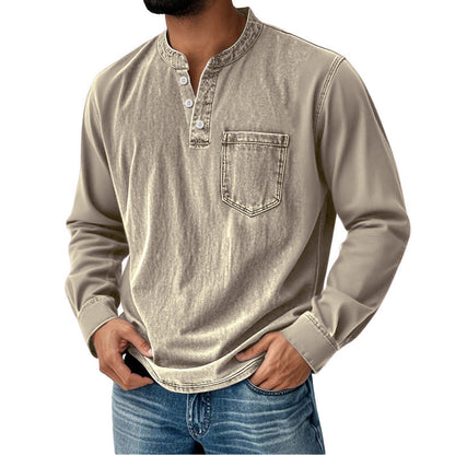 🔥【Oferta especial de nuevo producto】【S-5XL】Nueva camiseta de manga larga para hombre para el otoño de 2026 【40-120 kg】