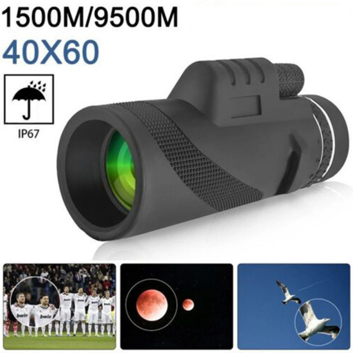 😍🔭【Oferta por tiempo limitado】Monocular de alta resolución y grado militar – Perfecto para la caza y la observación a larga distancia 🎯🌌