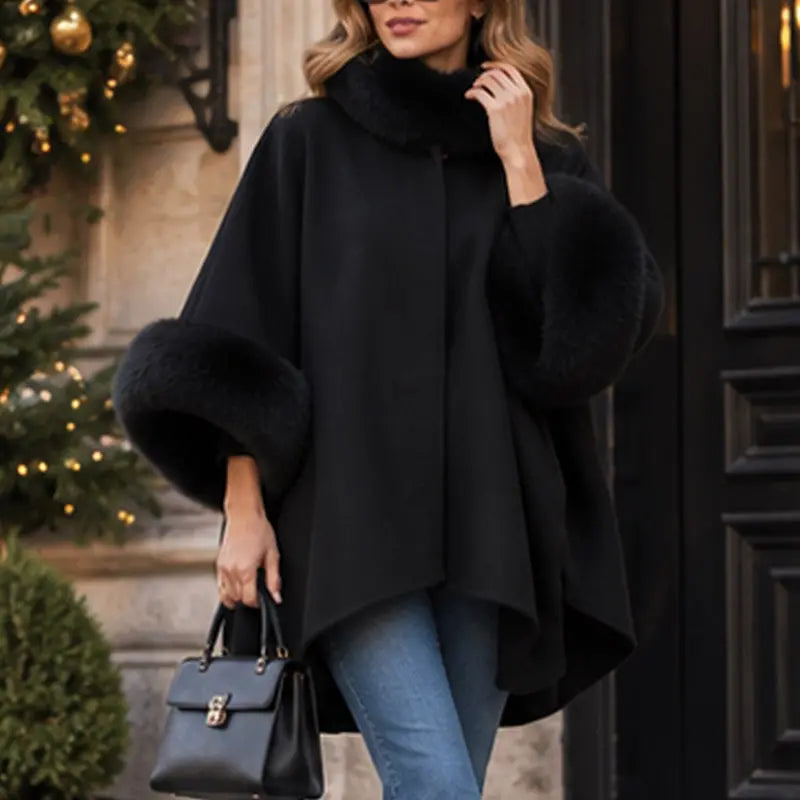 🔥📢[S-5XL] Nuevo abrigo largo de lana suave para mujer 2026: elegante, grueso, cálido y cómodo.