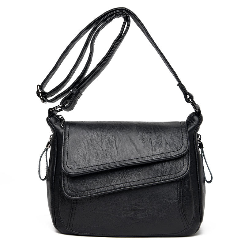 👜✨Bolso de hombro elegante de piel suave y alta calidad – Superventas