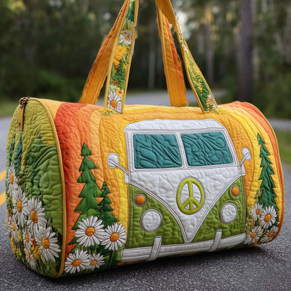 👜【(16x8x8) palců】Polstrovaná cestovní taška Hippie Van