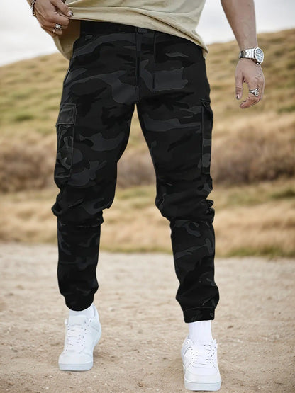 🛠️ SLEVA 60 %! 👖 Pantalones de trabajo tácticos duraderos: mezcla de nailon y algodón, con múltiples bolsillos funcionales, ideales para trabajar al aire libre. 🌲