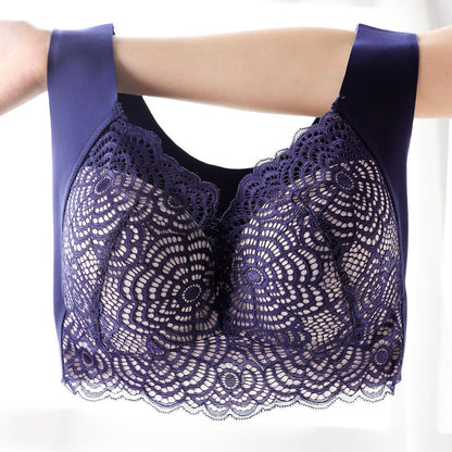 ✨【Paquete de 3】👙【40 kg-110 kg】Sujetador de encaje sexy súper grande 🔥49 % de descuento
