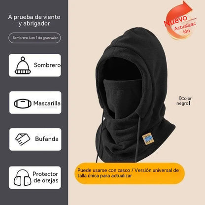 ❄️ Pasamontañas Térmico con Forro Polar Grueso para Invierno