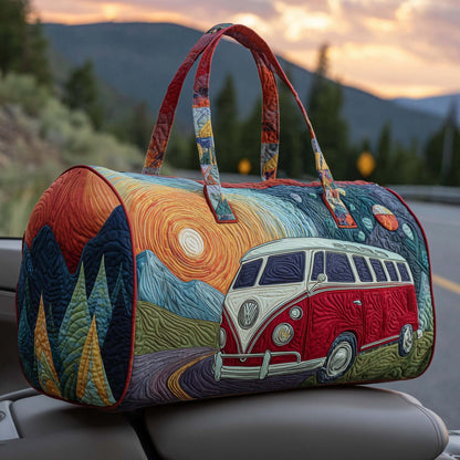👜【(16x8x8) palců】Polstrovaná cestovní taška Hippie Van