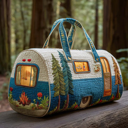 👜【(16x8x8) palců】Polstrovaná cestovní taška Hippie Van