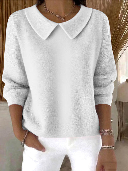 🔥【S-3XL】Nueva blusa de alta calidad con cuello en V y manga larga, cómoda y fácil de combinar