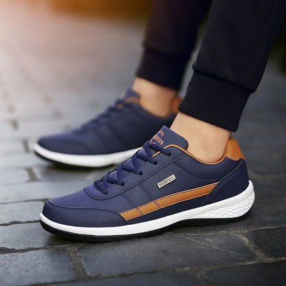 ✨40%OFF✨【38-48】2026 nuevas zapatillas de deporte de cuero cómodas para hombre