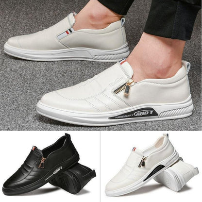 👞【39-44】 2026 nuevos zapatos casuales de negocios con suela blanda para hombres