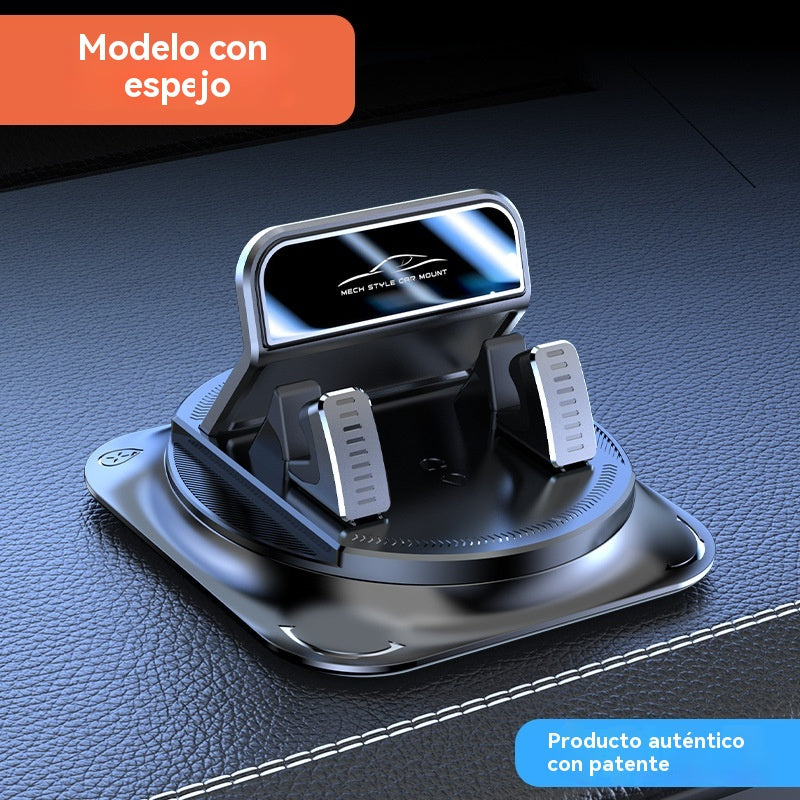🚗 Soporte para móvil 2 en 1 para coche, giratorio 360° y antideslizante