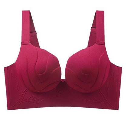 【Compra 1 y llévate 1 gratis】【2 piezas】Nuevo sujetador de talla grande para mujer, cómodo, con buen soporte, anticaída y con efecto push-up.