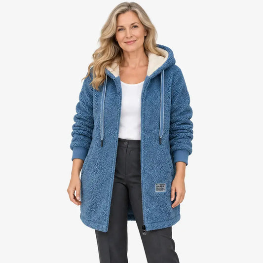 🎉⛄Nueva chaqueta con cremallera y bordados para otoño/invierno 2026