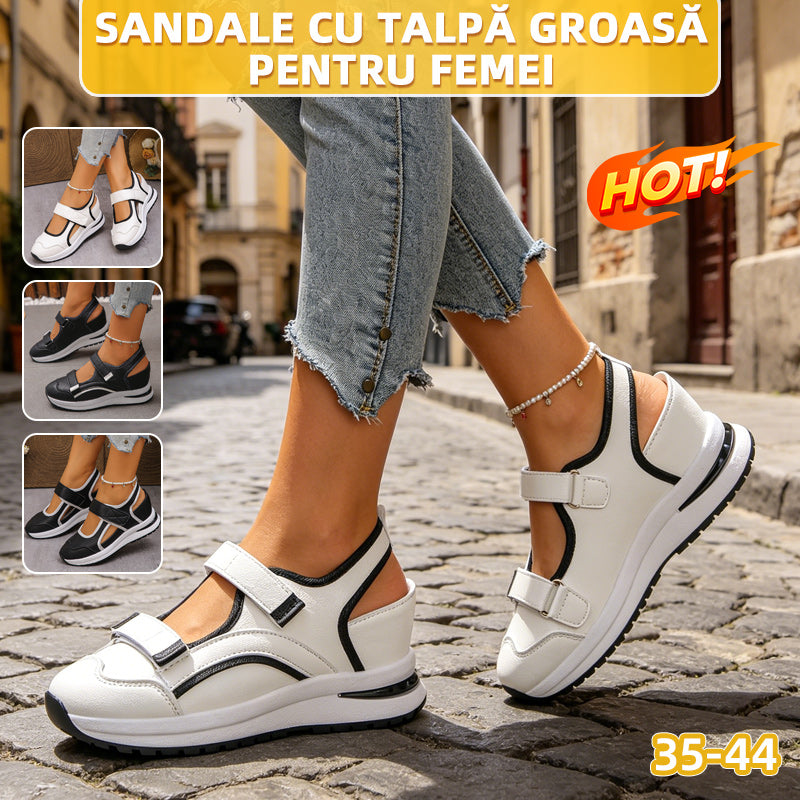 Zapatos casuales para mujer con suela gruesa, transpirables y cómodos – Estilo deportivo-elegante, tallas 35-44