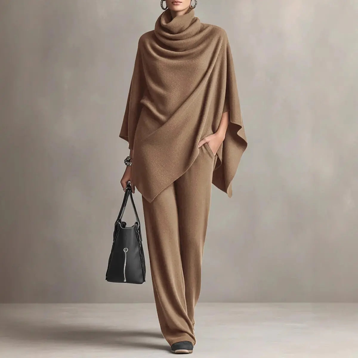 ❄️✨ Conjunto de antelina — Cálido, elegante y sencillo; crea un look invernal sofisticado 💃🧥